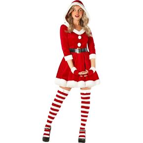 Morph Mrs Claus Costume Adult Women Santa Costume Women Christmas Costumes For Women Mrs Claus Costume For Womens Santa Dress