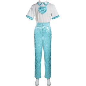 K12 Outfit Men K 12 Boys Uniform K12 Costume Embroidered Heart Shirt