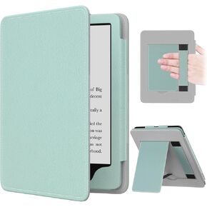 MoKo Case for 6.8" Kindle Paperwhite(11th Generation-2021) and Kindle Paperwhite Signature Edition, Slim PU Shell Cover Case with Auto-Wake/Sleep for Kindle Paperwhite 2021, Spring Pink