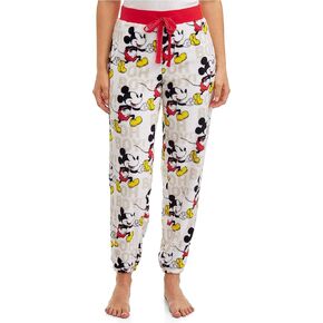 Women's Mickey Mouse Oh Boy! Superminky Fleece Jogger Sleep Pants