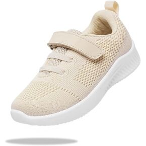 nerteo Toddler Girl Shoes Boys Kids Tennis Sneakers Breathable Runing Walking Shoes