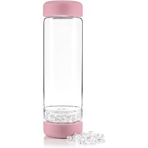 VitaJuwel inu! CRYSTAL | cloud white - The Original DIY Crystal Water Bottle