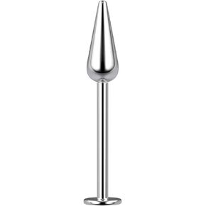 16g Cartilage Earring Labret Stud Lip Ring Tragus Helix Medusa Implant Grade Stainless Steel Piecing Jewelry (choose End, Length)