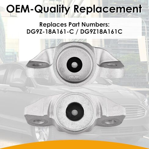 2 قطعة دعامات تعليق علوية خلفية متوافقة مع Ford Fusion 2013-2019، Lincoln MKZ 2013-2019، تحل محل # DG9Z-18A161-C in Kuwait