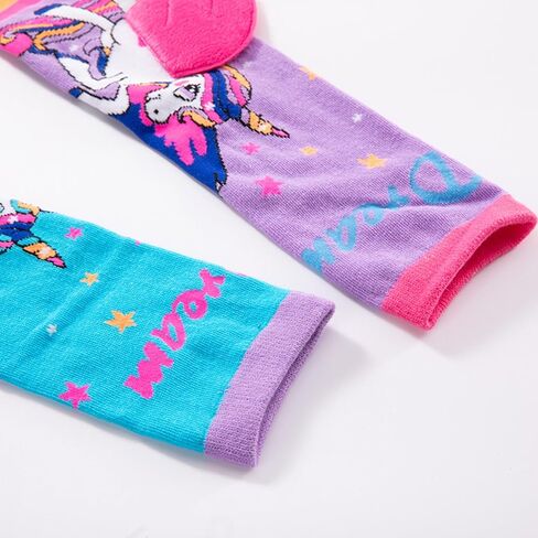 7-12 Year Old Kids Girls Knee High Socks Little Girls Cute Crazy Funny Animal Pattern Long Boot Socks with 3D Wings in Kuwait