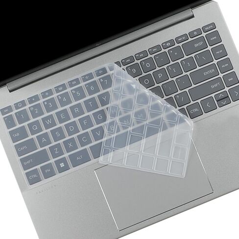 Keyboard Cover for 2024 2023 New HP Laptop 14-em0033nr 14-em0008 14-em0013la 14-em0045cl 14-em0009la 14z-em000 14t-ee000, HP Pavilion Plus 14z-ey100/ey000 14-ey0047nr ey0095cl 14t-ew100/ew000 ew1010nr in Saudi Arabia