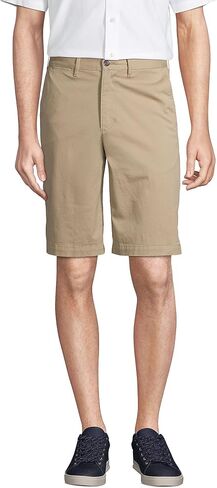 Lands' End Men's 11" Traditional Fit Comfort First Stretch Chino Shorts in Saudi Arabia