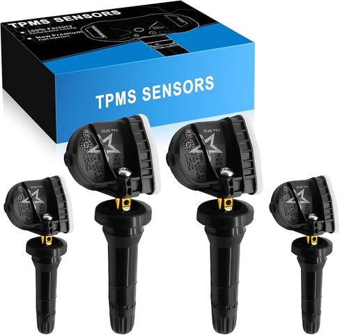 4 قطع 13598771 TPMS مناسب لـ: -GMC Acadia Savana Sierra Yukon لـ: -Chevy Cruze Silverado Impala Tahoe Traverse Suburban لـ: -Buick لـ: -Cadillac ATS CTS Lacrosse Enclave 315 ميجا هرتز in Saudi Arabia