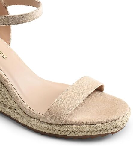 DREAM PAIRS Espadrilles Wedge Sandals for Women, Women's Open Toe Summer Dressy Sandals with Adjustable Ankle Strap and Soft Footbed in Saudi Arabia