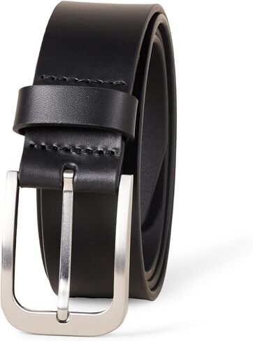 Amazon Essentials Men's Classic Jean Leather Belt in Saudi Arabia