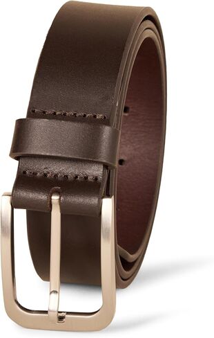 Amazon Essentials Men's Classic Jean Leather Belt in Saudi Arabia