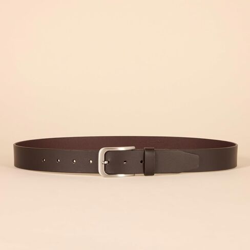 Amazon Essentials Men's Classic Jean Leather Belt in Saudi Arabia