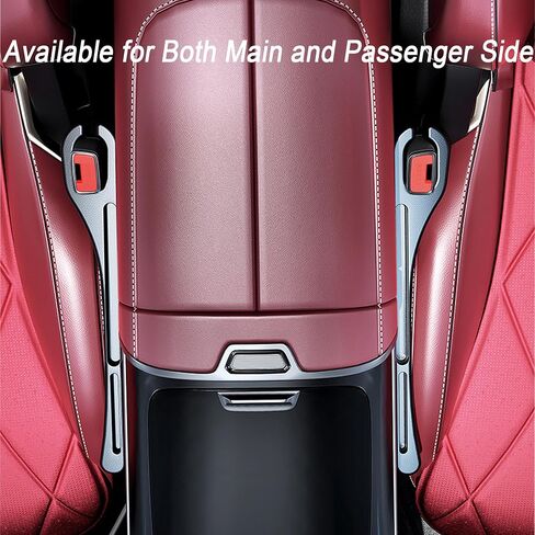 2PCS Car Seat Gap Filler，Gap Stopper Fill Gap Between Seat and Console，Built-in Recessed Storage Organizer，Universal for Most Cars Trucks SUVs to Stop Things from Dropping（Black） in Saudi Arabia