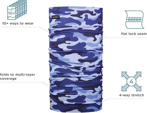 Turtle Fur Comfort Shell™ Lite Supersoft Totally Tubular™ Water Camo مقاس واحد in Kuwait