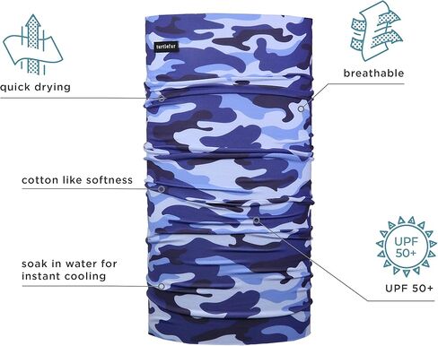 Turtle Fur Comfort Shell™ Lite Supersoft Totally Tubular™ Water Camo مقاس واحد in Kuwait
