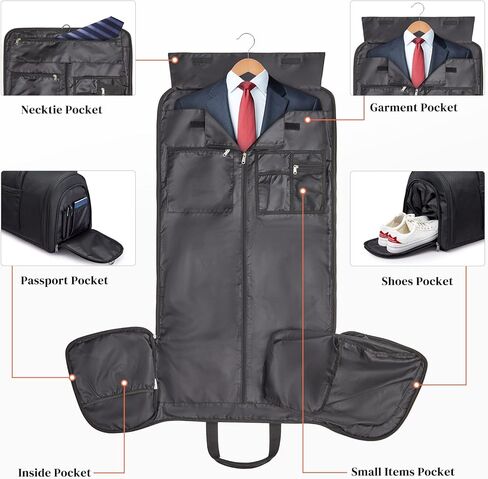 حقيبة ملابس قابلة للتحويل مع حقيبة ملابس للسفر in Kuwait