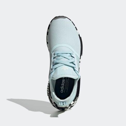 حذاء اديداس NMD_R1 للأطفال، أزرق، مقاس 4 in Saudi Arabia