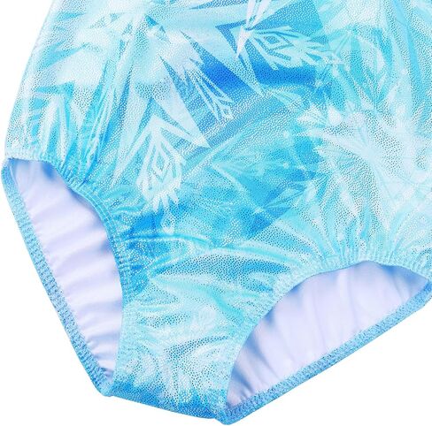 BAOHULU Gymnastics Leotards for Girls Sequins Mesh Spliced Dance Activewear with Matching Shorts in Saudi Arabia