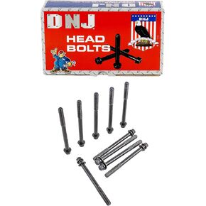 DNJ HBK348 Head Bolt Kit for 2013-2015 / Buick, Cadillac, Chevrolet, GMC/ATS, Canyon, Colorado, CTS, Impala, Malibu, Regal / 2.0L, 2.5L / DOHC / L4 / 16V / LCV, LKW, LTG/VIN A, VIN L, VIN X