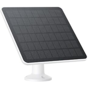 eufy Solar Panel (3W) Compatible with eufyCam, Continuous Power Supply, IP65 Weatherproof for Outdoor Surveillance and Camera Charging