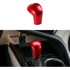CKE Compatible with Toyota Camry 2025 2024 2023 2022 2021 2020 2019 2018 for Corolla 2019-2025 Accessories Car Gear Shift Knob Cover Trim Protector Cap -Carbon Fiber Style