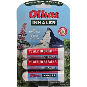 Olbas Inhaler Aromatherapy/Aromatic Inhaler, 0.01 Oz, 3-Pack