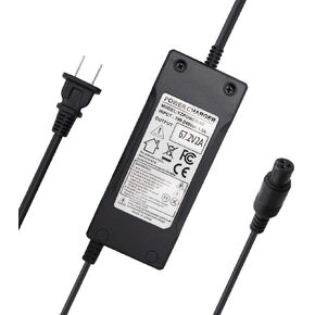 New 67.2V 2A Battery Charger for 60V 16S Lithium Batteries Pack 3-Prong Inline Female Connector