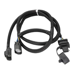 4-Pin Trailer Wiring Harness Compatible with Jeep Wrangler JK JKU 2007-2018 Models, Tow Hitch Wiring Kit Made for Rubicon, Sahara, Sport, and Unlimited 2-Door & 4-Door Trailer Light Connector
