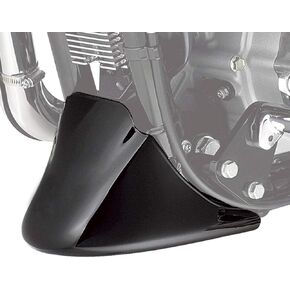 Glossy Black Front Spoiler Chin Fairing Lower Cowl Cover for Harley Sportster Iron XL 883 XL1200, Providing Protection from Wind and Debris