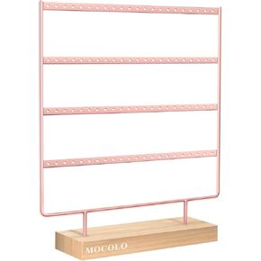 Earring Holder Stand, Earring Organizer Display Holder Stand for Hanging Earrings(88 Holes & 4 Layers)
