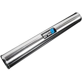 Upgr8 Universal Outside Diameter Polished Aluminum Pipe (2.5"(63MM), 360 Degree)