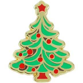 Snowman, Tree and Santa Claus Metal Pins with Stylish Finish for Backpacks, Hat, Scarf and Clothings,Holiday Accessories for Festivities, Interesting Design, Enhances Festive Atmosphere (3 Colors)