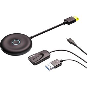 Office Supplies for Microsoft Office/Google Suite, Wireless Presentation Adapter/Receiver for Mirroring Office Software Content from Smartphones and Laptops to a Large Screen