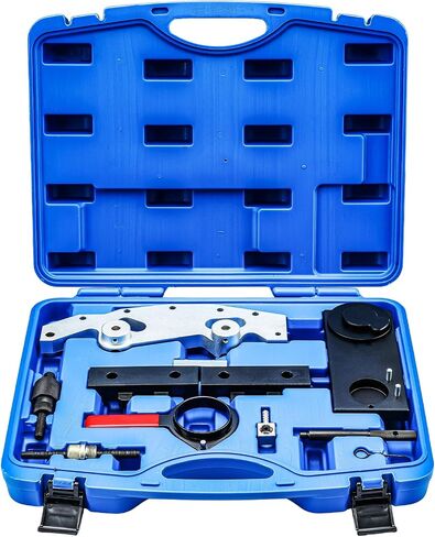 مجموعة أدوات توقيت المحرك من PHILTOP أداة قفل عمود الكامات مناسبة لسيارات BM-W M52TU M54 M56، مجموعة أدوات حزام التوقيت لشد عمود الكامات in Saudi Arabia