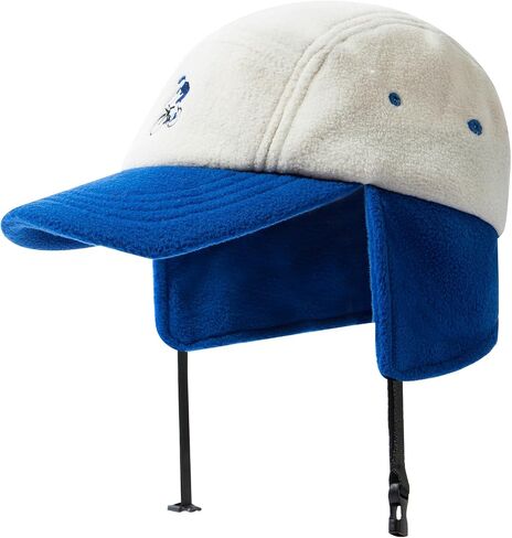 Fleece Baseball Cap with Ear Flaps Warm Earmuff Cap Trapper Hat Ushanka Hat Winter Curved Brim Trucker Dad Hats in Saudi Arabia