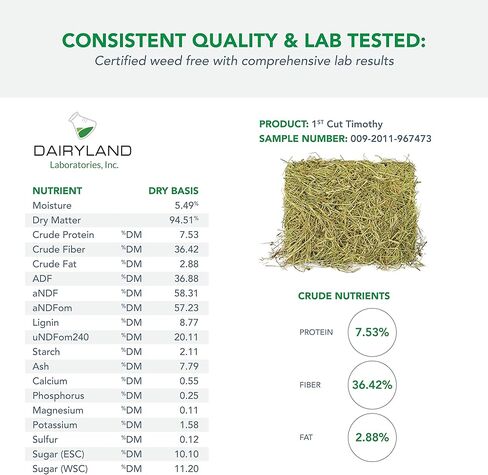Viking Farmer 1st Cut Timothy Hay, 3 lbs in Saudi Arabia