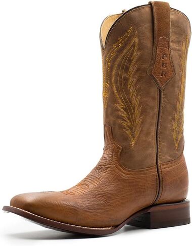 PBR Professional Bull Riders Originals. Men's Cowboy Boots in Genuine Bovine Leather. Rodeo Bulldog Western Boots Style. Pull-on Western Boots for Men. in Saudi Arabia