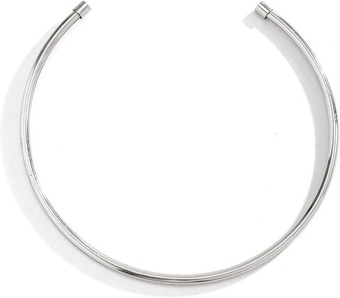 Simple Metal Collar Necklace Open Round Clavicle Chain Summer Beach Body Chain Jewelry Festival Statement Collar Choker Necklace for Women in Kuwait