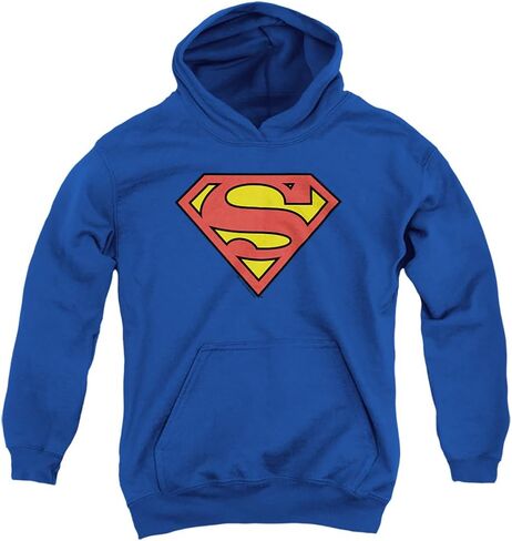 Popfunk Superman Logo S Shield Youth Kids Boys Hoodie, Collection in Saudi Arabia