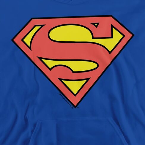 Popfunk Superman Logo S Shield Youth Kids Boys Hoodie, Collection in Saudi Arabia