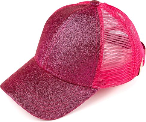 C.C Kids Ponytail Caps Messy Buns Trucker Plain Baseball Cap (BT-6-KIDS) in Kuwait