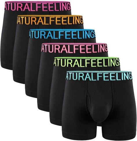 5Mayi Boxer Briefs Mens Underwear Cotton Mens Boxer Briefs Underwear for Men Pack S M L XL XXL in Saudi Arabia