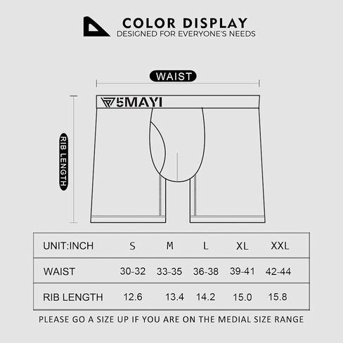 5Mayi Boxer Briefs Mens Underwear Cotton Mens Boxer Briefs Underwear for Men Pack S M L XL XXL in Saudi Arabia