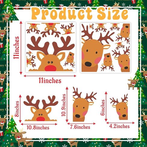 Snowman Face Stickers Snowman Decals Christmas Wall Decals Snowman Faces Decals Refrigerator Wall Stickers Window Cling Decal Lovely Snowman Face Art Wall Decor Christmas Decorations in Kuwait