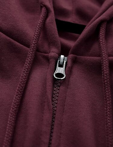 Ohoo Men's Zip Up Hoodie Lightweight Sweatshirt Full Zip Hooded Jacket in Saudi Arabia