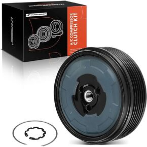 A-Premium Air Conditioner AC Compressor Clutch Kit Compatible with BMW 3-Series Touring 2004-2012, 3-Series 2005-2011, 1-Series 2003-2012