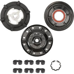 A/C Compressor Clutch Assembly Kit Compatible for Yaris 1.5L 2006 2007 2008 2009 2010 2011 2012 AC Compressor Clutch Kit Replaces# 8831052481 883105248 CO11078C