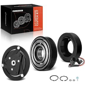 A-Premium Air Conditioner AC Compressor Clutch Kit Compatible with Nissan Sentra 2007-2012 2.0L