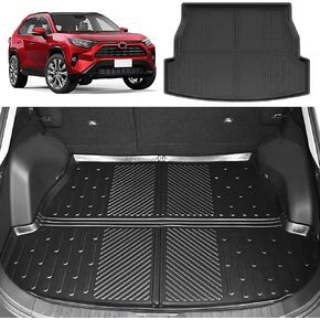 Backrest Mat for 2019-2025 Toyota RAV4 Rear Seat Back Protector All Weather TPE Cargo Liner for 2019 2020 2021 2022 2023 2024 2025 RAV4(Backrest Mat)