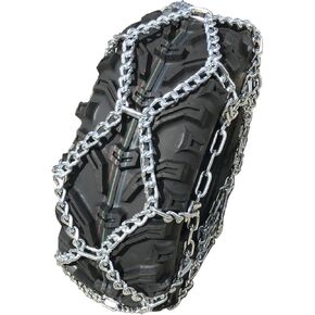 TireChain.com Polaris Ranger، 04-09 (R) 25x11-12 ATV UTV غير مرصع. ليست سلاسل إطارات V-BAR in Kuwait